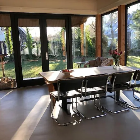 Chalet Ecological Wooden 4-bedroom Chalet At Texel